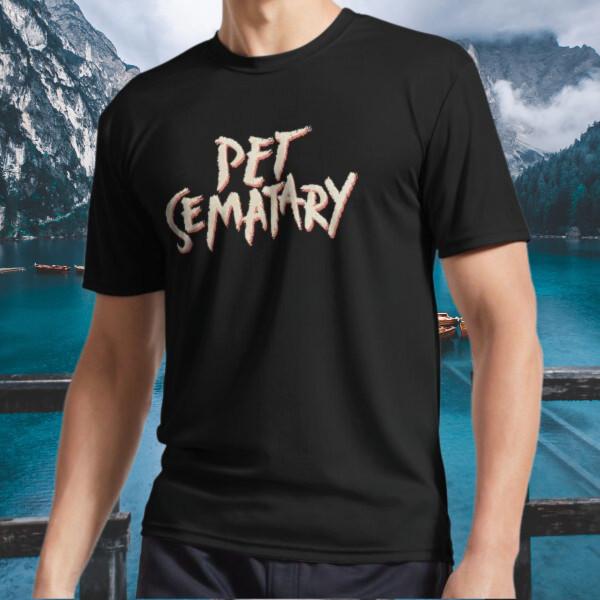 Новая футболка Stephen King's Pet Semetary Логотип Активная футболка Мужская Женская Футболки Топ Забавная Размер от S до 5XL