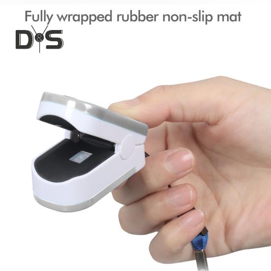 Измеритель кислорода в крови с цифровым дисплеем индекса PI, высокоточный, безболезненный для пальцев, портативный оксиметр для измерения насыщения крови кислородом