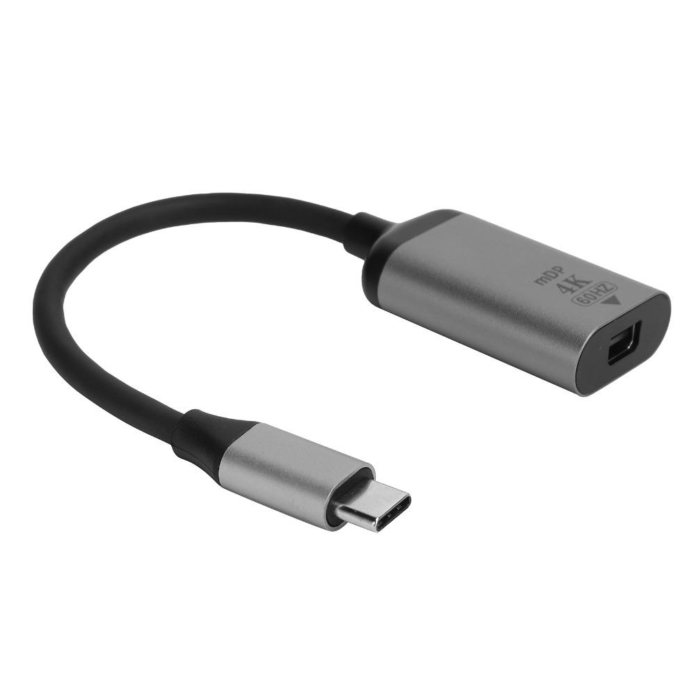 Plug and Play USB-C to Displayport Adapter 4K 60Hz USBC to Mini DP Adapter  Computers