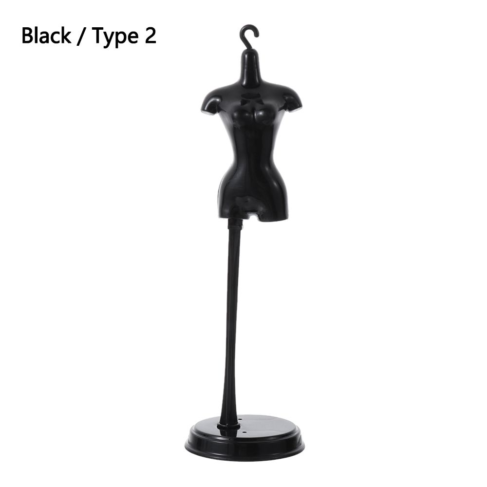 Mini House Clothes Hanger Doll Dress Support Display Holder Mannequin Model Stand Hangers
