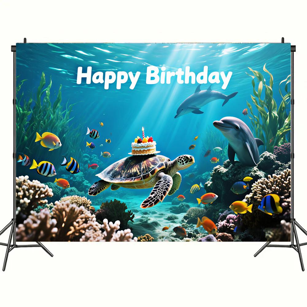 Красочный гобелен 'С Днем Рождения' Шары Радуга Дети Девочка Украшение на День Рождения Баннер Детская Вечеринка Фон для Фото Реквизит