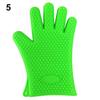 Silicone Kitchen Heat Resistant Glove Pot Holder Baking BBQ Cooking Oven Mitt