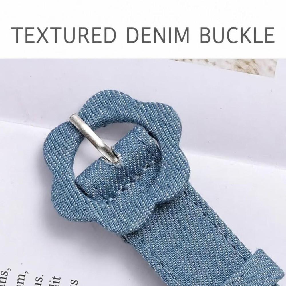 Adjustable Decorative Waist Strap Slim Fit Casual Waist Belt Casual Denim Waist Belt Daily Outfit