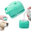 Щетка для ванны для кошек, собак, домашних животных, массажная щетка для шампуня, массажная расческа для щенков, щетка для ухода за волосами, мягкий силиконовый скребок, щетки для душа, аксессуары для чистки домашних животных
