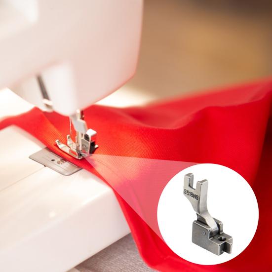 Adjustable Invisible Zipper Presser Foot Heavy Duty Metal Universal Sewing Machine Guide Presser Foot Sewing