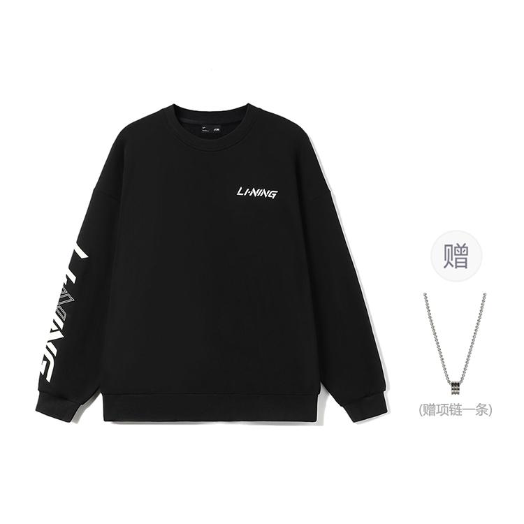 Свитшот Li Ning Sports Life Collection Унисекс Черный AWDT607-1