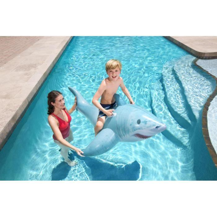 Надувной буй AC-DÉCO - Буй XL Акула - 183 x 102 см - Асимметричный - Для улицы