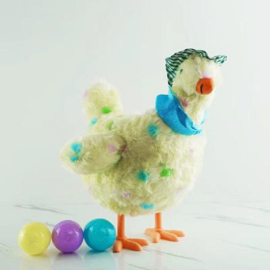 Игрушки для кур, несущих яйца, со звуковой музыкой, электрическая сумасшедшая плюшевая кукла-курица, милая игрушка-курица, несущая яйца, мягкая игрушка для детей