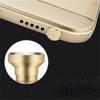 Retrieve Card Pin Charging Port Cover Metal Dust Plug for Android Phone 3.5mm Jack Micro USB