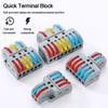 Mini Quick Terminal Block Universal Compact Compact Splice Electrical Connectors  Electrical