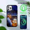 Чехол для телефона с брендом сигарет Camel для iPhone 14, 16, 15, 13, 17, 12, Plus, Pro, Max Магнитный для Magsafe Матовый Чехол