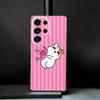 L-Lovely Oruchuban Ebichu Phone Case For Samsung S25,S24,S21,S22,S23,S30,Ultra,S20,Plus,Fe,Note,10,9,5G Transparent Cover
