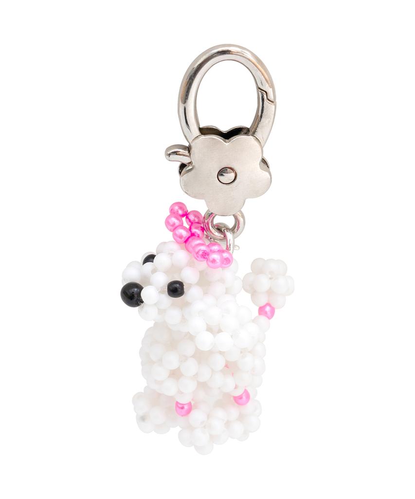 SWINGSET Брелок Ribbon Poodle (белый)