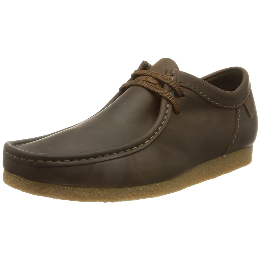 Clarks Shaker II Run Moccasins, Men's, Beeswax Leather, Size 290 cm