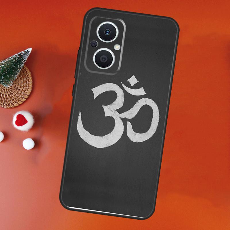 Aum Om Symbol Case For OPPO Find X9 X8 X5 X6 Pro OPPO Reno 14 12 10 13 Pro 14F 13F 12F 11F 7 8 Lite Cover