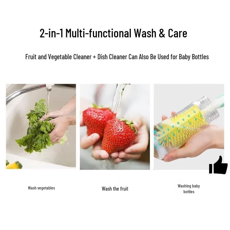 Fruit & Vegetable Dish Cleaner Twin Pack