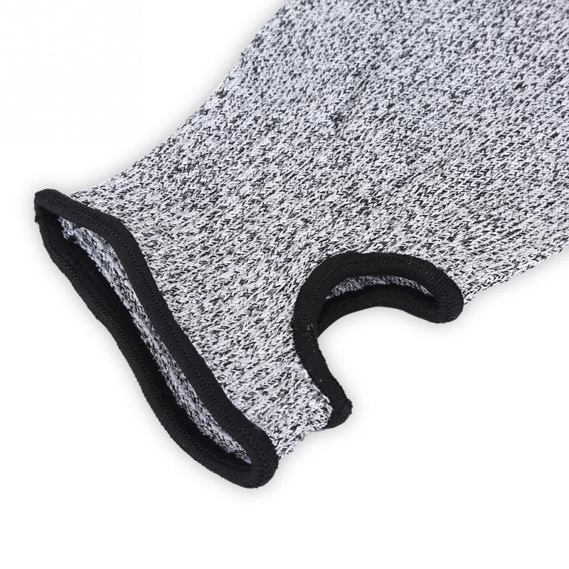 Cut Resistant Protective Arm Sleeve Wrist Guard Glove for Clambing Hunting