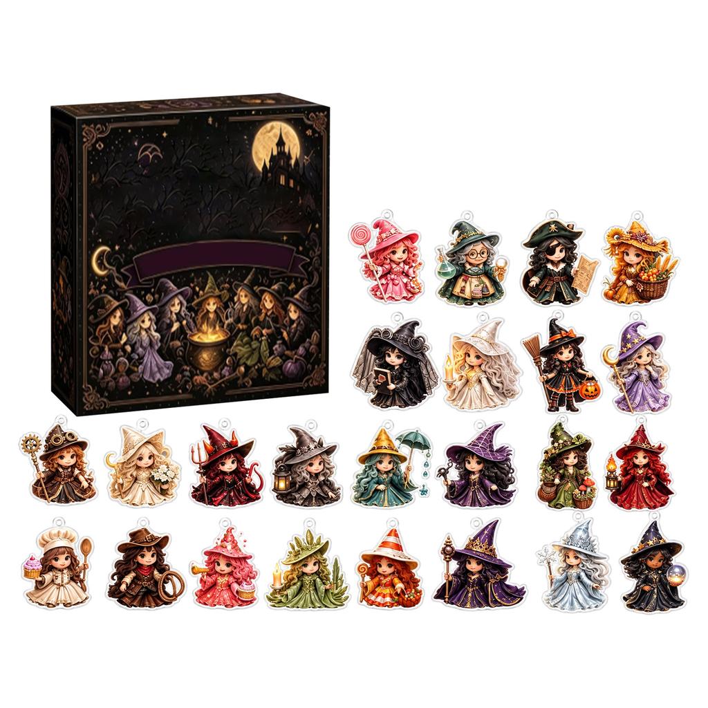 24pc Advent calendar Acrylic blind box 2D