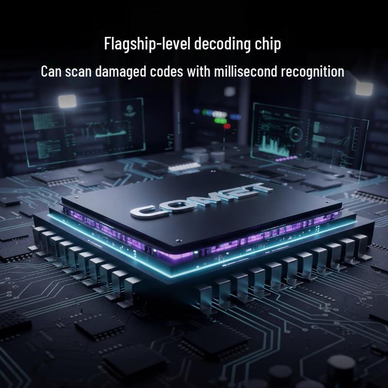 Промышленный беспроводной 1D/2D сканер штрих-кодов Kemile WE35D