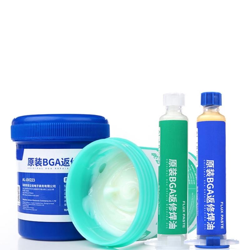 Solder Flux Tin Pastes Solder Pastes Low Temperature Syringes Soldering Pastes for Electronics Repair Accessories