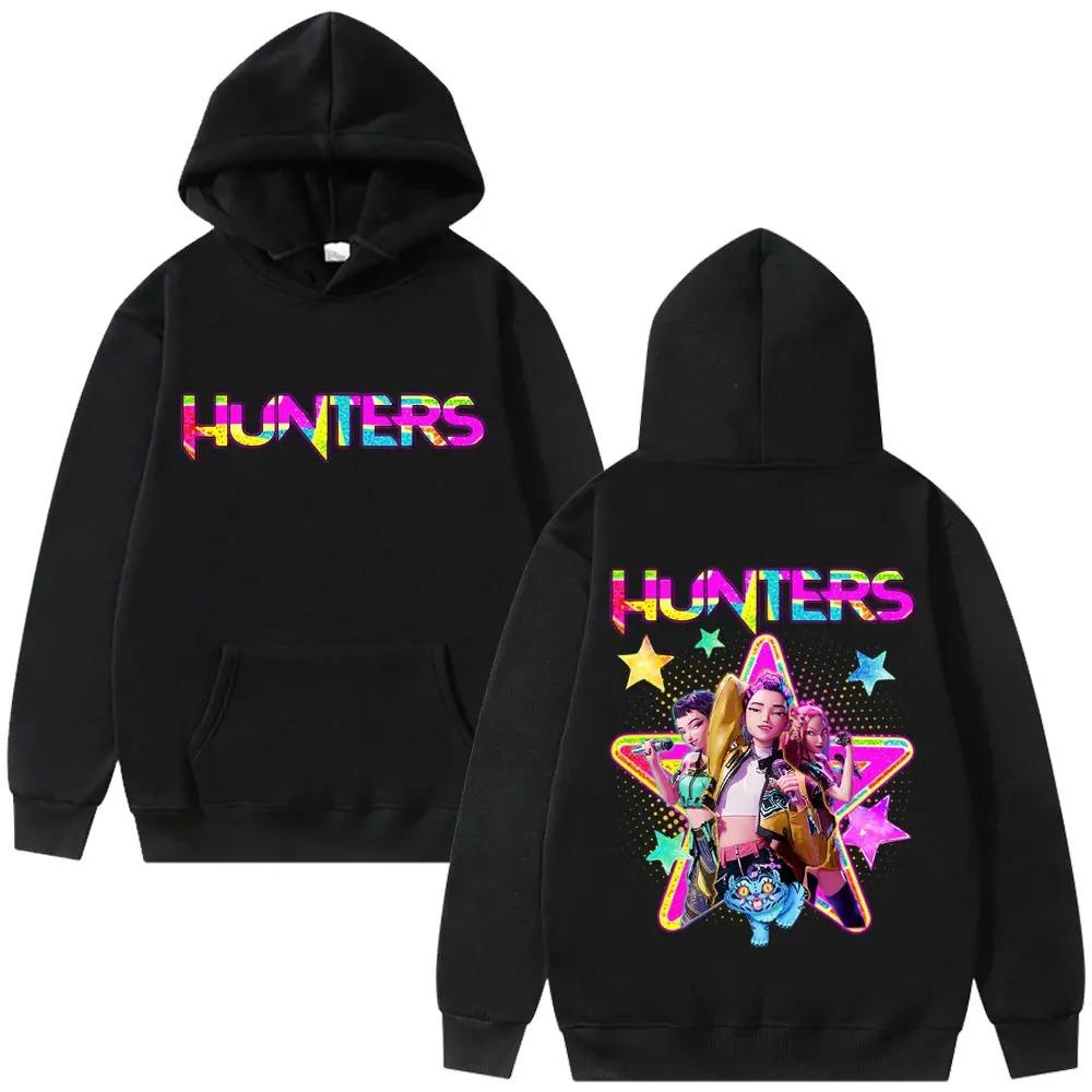 Limited Movie Kpop Demon Hunters Derpy Tiger Hoodie Men Women Cartoon Trend Sweatshirt Unisex Casual Oversized Pullover Tracksuit Female Male Clothing
