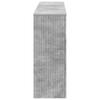Console Table Concrete Grey 155 x 29 x 74 cm Particleboard