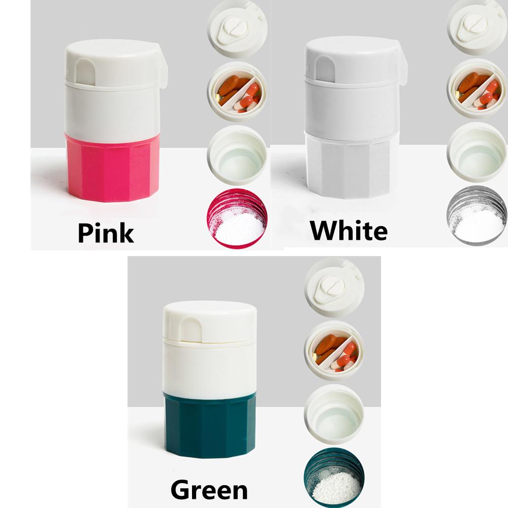 Для витаминов таблеток контейнер для таблеток таблетница измельчитель таблеток портативный измельчитель таблеток резак для таблеток