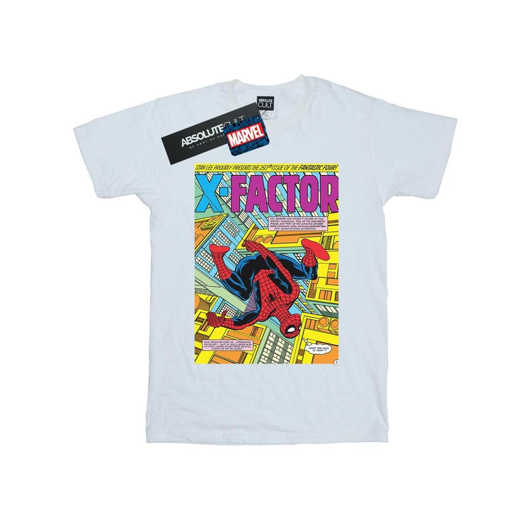 Marvel Mens Spider-Man X Factor Cover T-Shirt