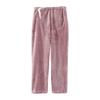 Материнские Утепленные Регулируемые Фланелевые Брюки для Беременных Свободные Брюки