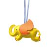Cute Elephant Bag Pendant Keychain Chic PU Leather Keychains Phone Straps Chain Stylish Keyring for Fashion Enthusiasts