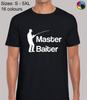 Master Baiter Funny Rude Humor Novelty Regular Fit T-Shirt Top TShirt for Men