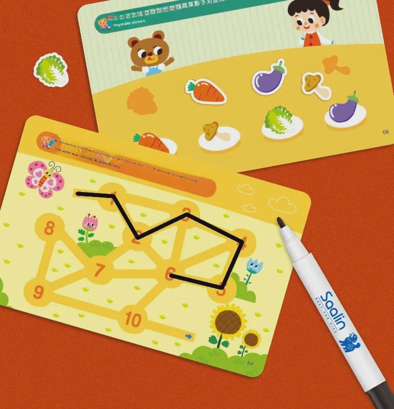 Saalin Math Training Cards: Educational Toys for All Ages, Family Edition, Pre-Primary To Primary School Transition