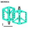 Nylon Bicycle Pedals Red Purple Orange Bianchi Pink Green 14mm Ultralight Bearing Wide Pedal for XC Bmx Pedal Board removal tool