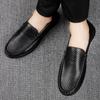 New Summer Breathable Original Quality Casual Loafers Men Lightweight Soft Formal Office Business Genuine Leather Shoes