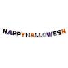 Halloween Decoration Paper Flag Bar Party Arrangement Ghost Festival Pumpkin Black Bat Latte Flower Customization