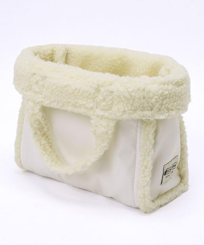 Официальная сумка-тоут SMALL TWO WAY DENIM White Sherpa [LeSportsac] TOTE/1559 Женская джинсовая/кремовая