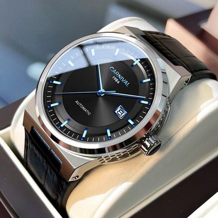Montre Homme CARNIVAL Mechanical Business Watches for Man Brand Luxury Automatic Wrist Watch 50M Waterproof Reloj Hombre
