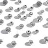 10-50Pcs Multi Designs Tibetan Silver Round Metal Beads Handcraft Prayer Spacer Beads Fit DIY Jewelry Bracelets