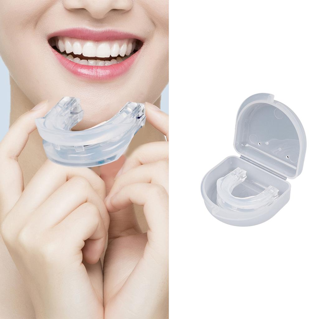 Удобная прикусная шина для уменьшения храпа ночью против скрежета зубами и храпа у мужчин и женщин