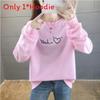 Korean Style Womens Lightweight Cotton Print Sweatshirt With Long Sleeves For Casual Autumn Wear