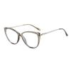Tortoiseshell Cat-Eye Glasses for Nearsighted Women: Light, Large Frames, Decorative, Fits Square/Round Faces, Prescription-Ready