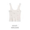 Kaslead New Arrival Women's Fashion Style Fashion Artificial Pearl and Rhinestone Bows Vest 6050355