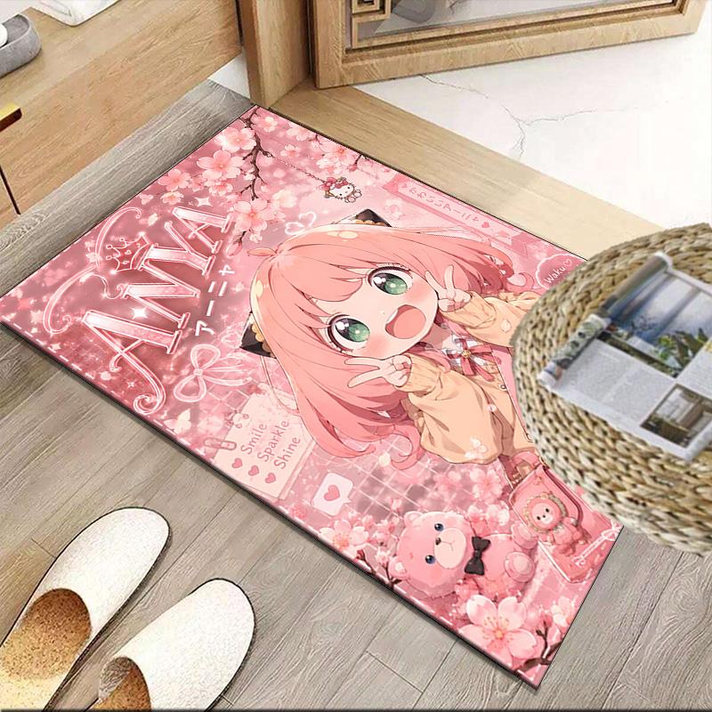 Fantasy Battle Anya Carpet, Kitchen Rugs, Yoga Mat, Non-Slip Mats, Rug for Bathroom, Living Room bedroom, Camping Rugs Christmas Gift