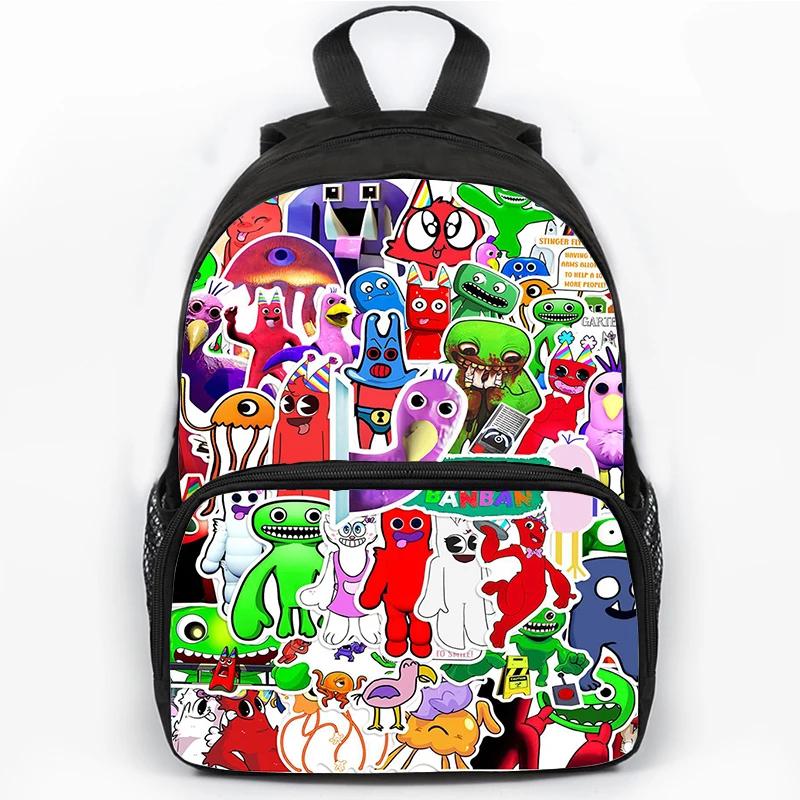 16 Inch Garten of BanBan Printed School Bags Boys Large Capacity Bag for Travel Sport Portable Students School Bags Kids Bookbag