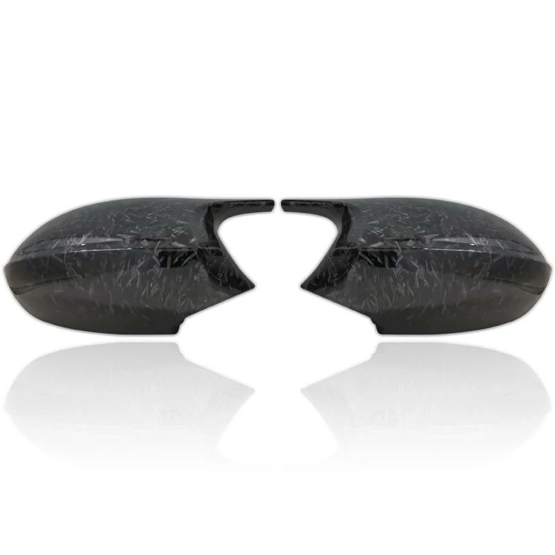 Carbon Side Wing Mirror Cover For BMW 1 3 Series E82 E88 2007 ~2009 E90 E87 E91 E93 E81 E92 high quality black Rear-View Caps