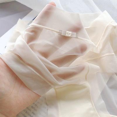 Шелковое прозрачное женское нижнее белье, ультратонкое, дышащее и мягкое, бесшовное нижнее белье, нижнее белье для девочек