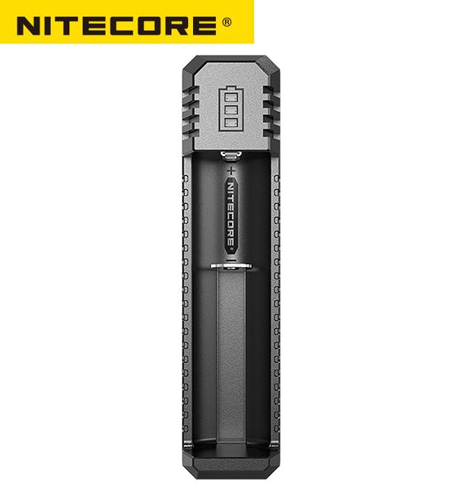 NITECORE UI1 Portable USB Li-ion Battery Charger compatible with 18650 16340 14500 battery