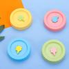 1/4Pcs Plastic Leak-Proof Food Storage With Straw Hole Canning Lids Jar Caps Mason Jar Lids