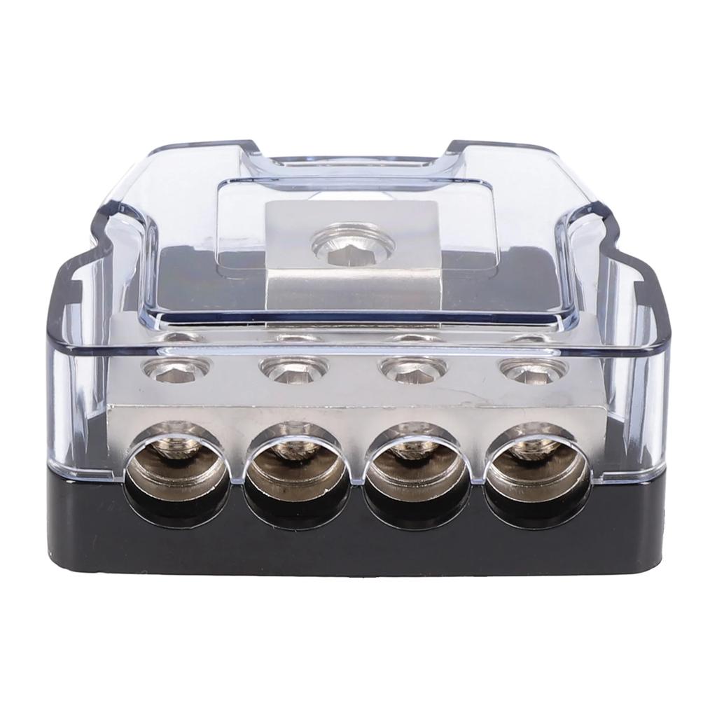 Power Distribution Block Junction Box Mini Series 1/0 Gauge In To4 Gauge Out SPDP-1044 Junction Case Replacement