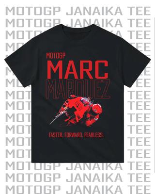 Лето 2025 100% хлопок Унисекс Футболка Marc Повседневная Нет. 93 Мотоциклетная футболка Маркеса Графическая с короткими рукавами Уличная одежда Юнисекс Топ Футболка